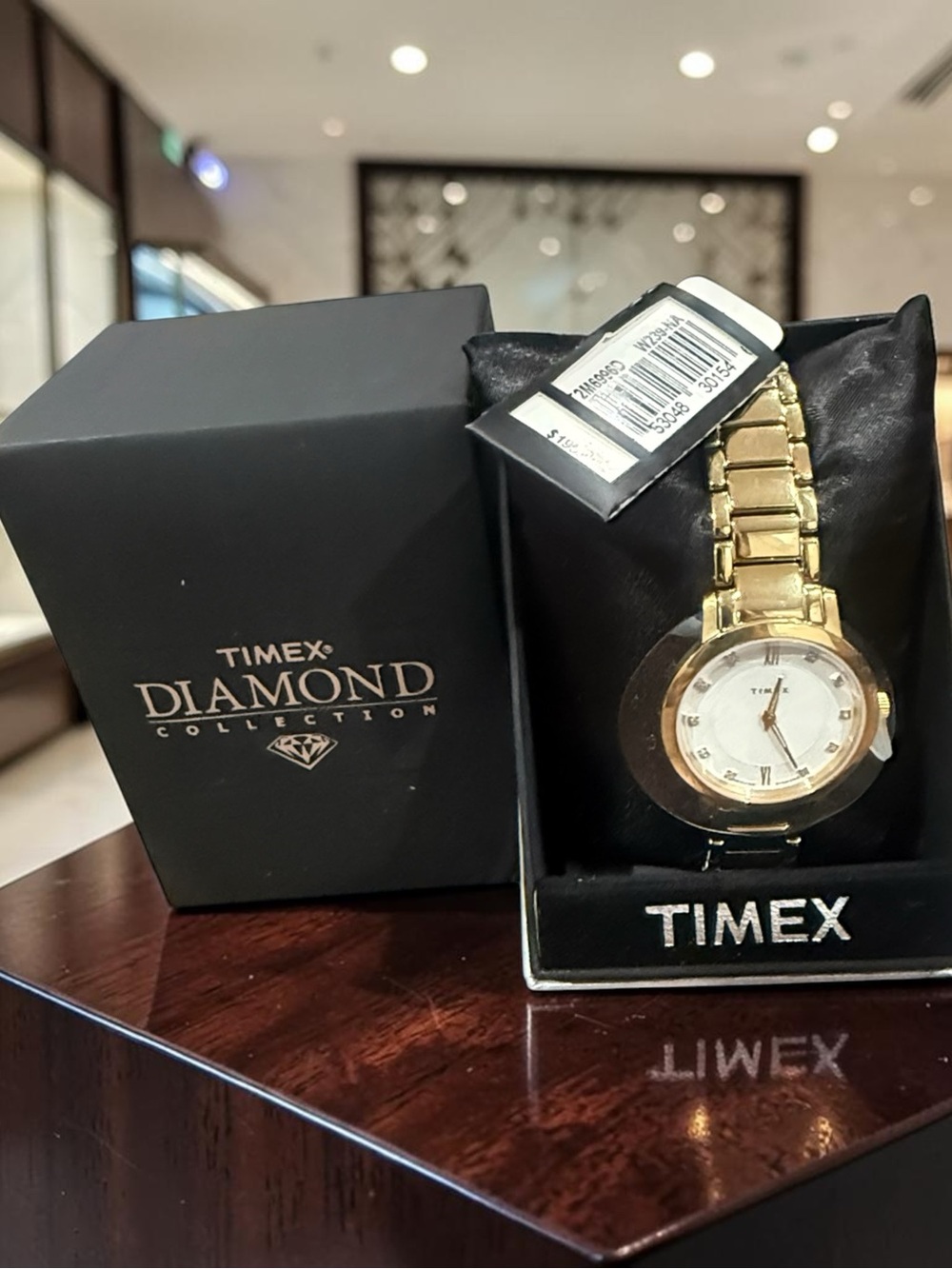 Woman’s toned watch